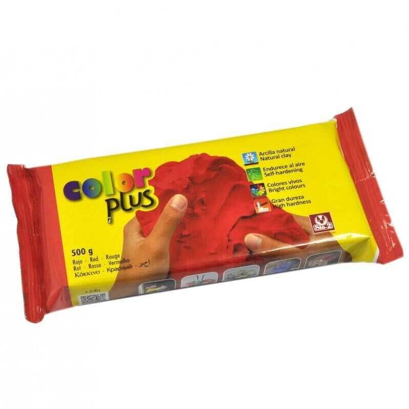 Sio-2 Ceramic Clay Color Plus 500 gr Red