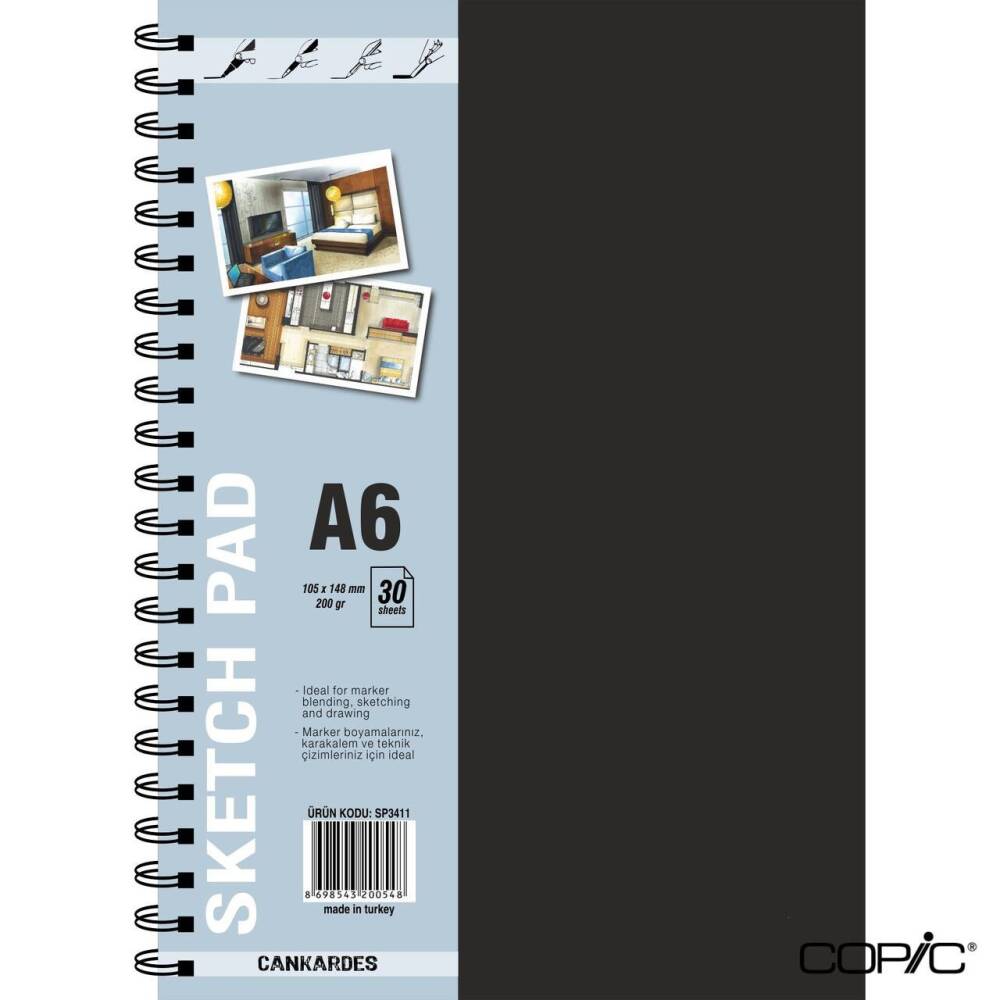 Sketch Pad A6 200gr 30 Pages