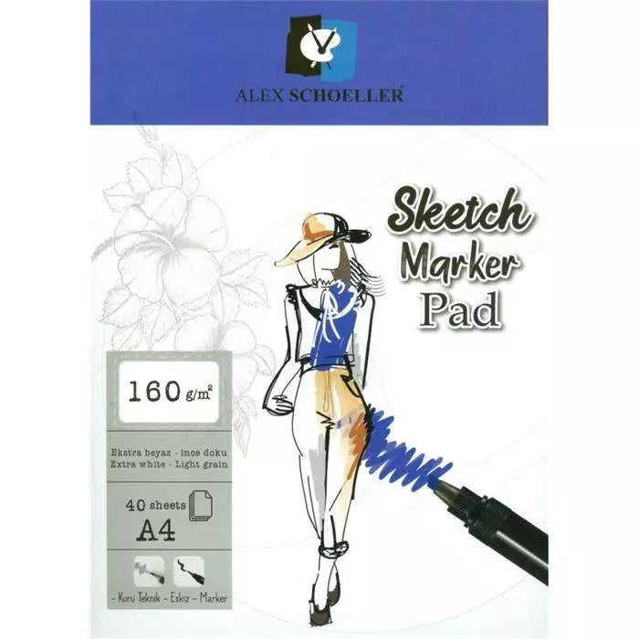 Sketchbook Schoeller 160gr A4 40 Sheets