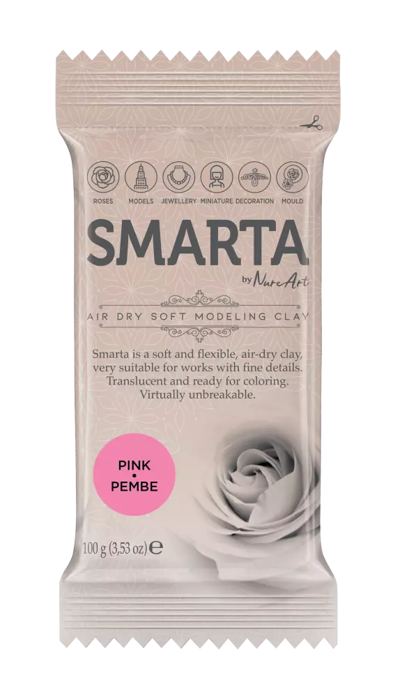 Smarta Havayla Kuruyan Model Hamuru 100gr Pembe