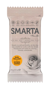 Smarta Havayla Kuruyan Modelleme Hamuru 100gr Güneş Sarısı
