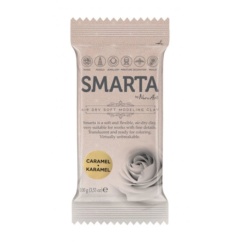 Smarta Havayla Kuruyan Modelleme Hamuru 100gr Karamel