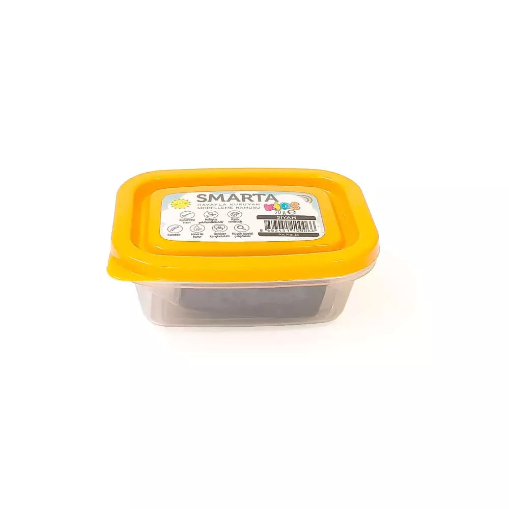 Smarta Kids Havayla Kuruyan Modelleme Hamuru 70gr Siyah 39