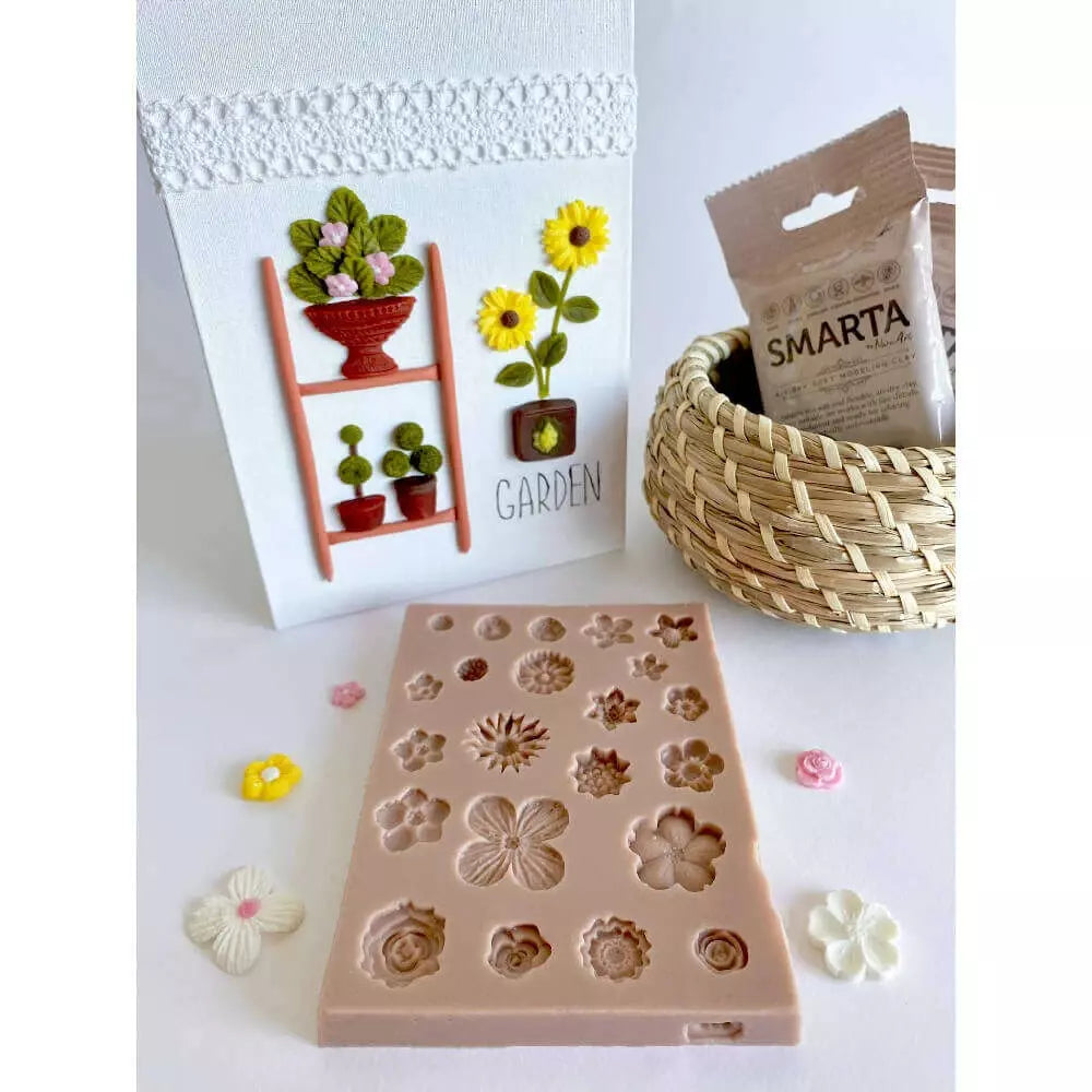 Smarta Silicone Mold Tiny Flowers SK1013010