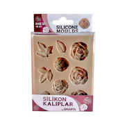 Smarta Silicone Mold Furniture Decoration Roses SK1013045