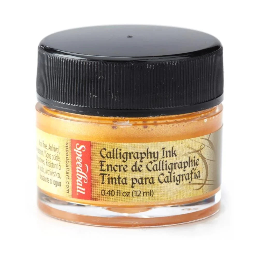 Speedball Akrilik Mürekkep 12 ml Gold