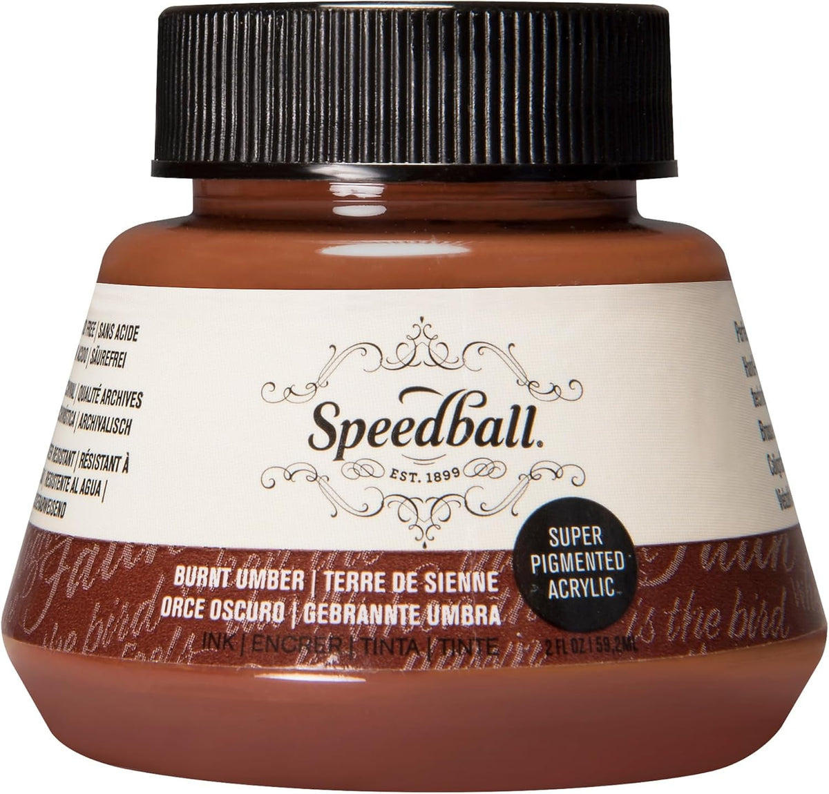 Speedball Akrilik Mürekkep 59 ml Burnt Umber