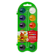 St. Petersburg Floret Tsvetik Watercolor Set of 12 Green