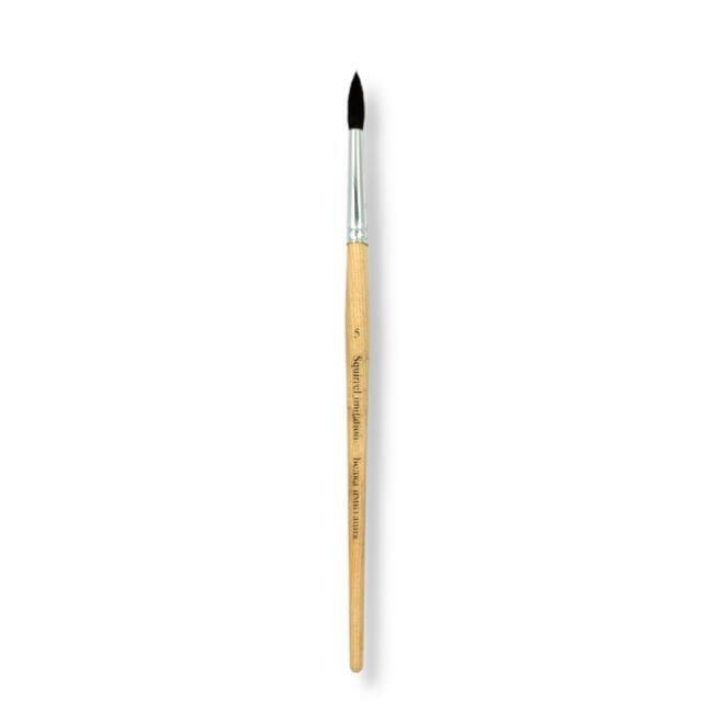 St. Petersburg Synthetic Squirrel Hair Round End Brush No: 5