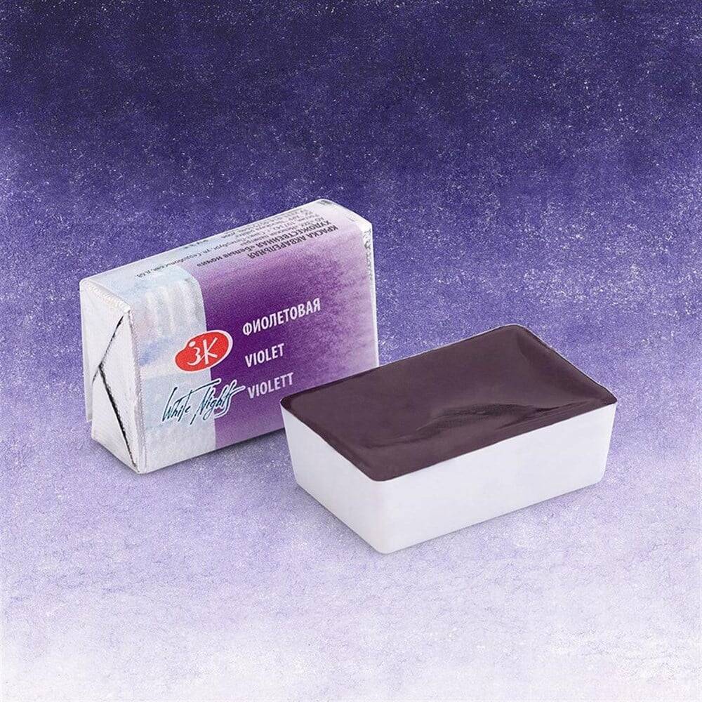 St. Petersburg White Nights 1/1 Tam Tablet Sulu Boya 607 Violet