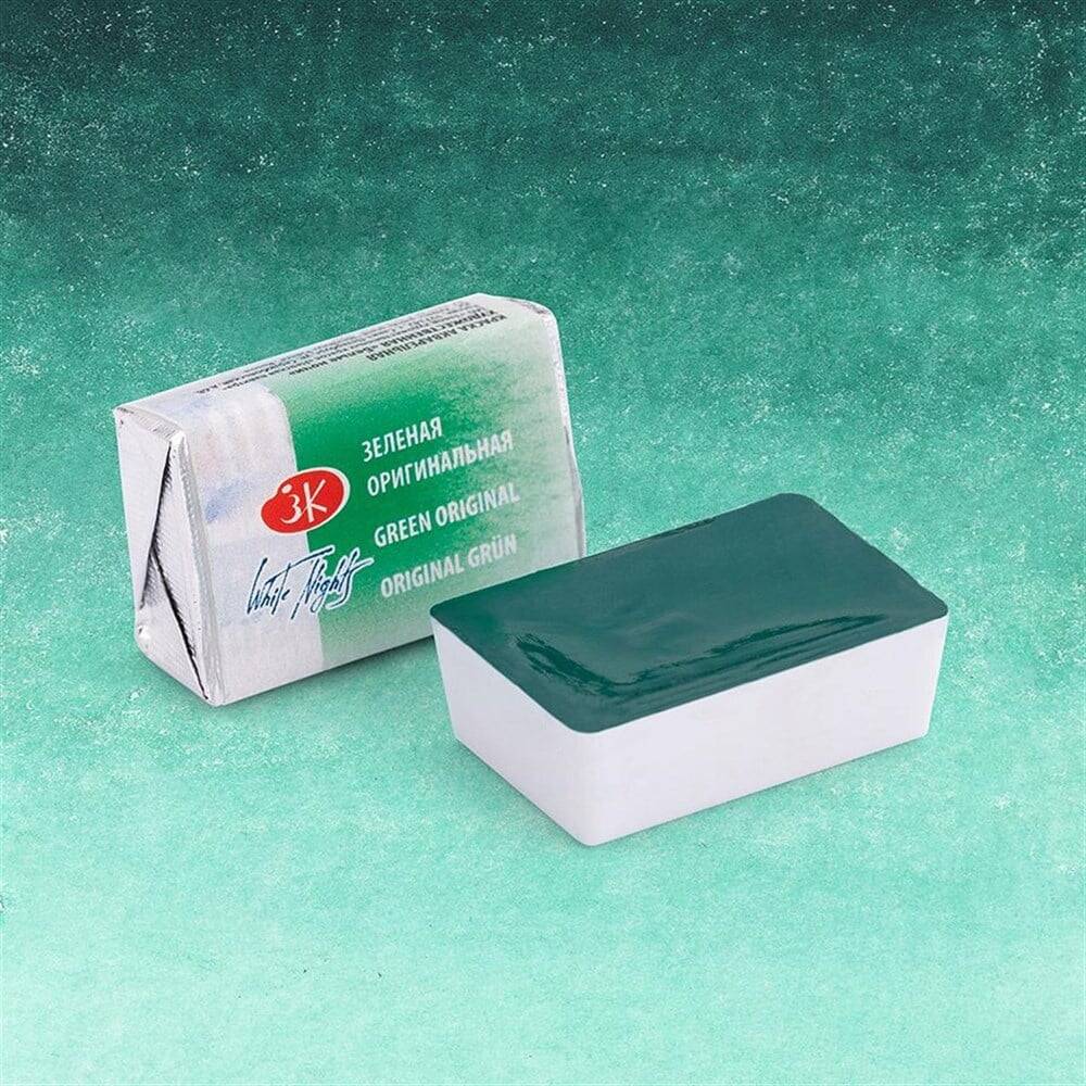 St. Petersburg White Nights 1/1 Tam Tablet Sulu Boya 719 Green Original