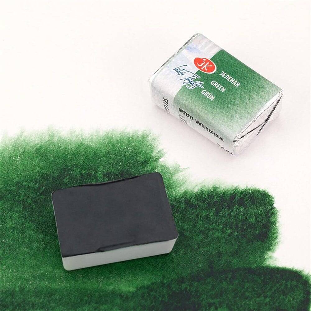 St. Petersburg White Nights 1/1 Tam Tablet Sulu Boya 725 Green