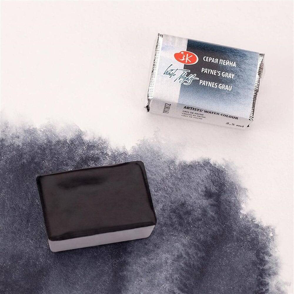 St. Petersburg White Nights 1/1 Tam Tablet Sulu Boya 812 Payne'S Gray