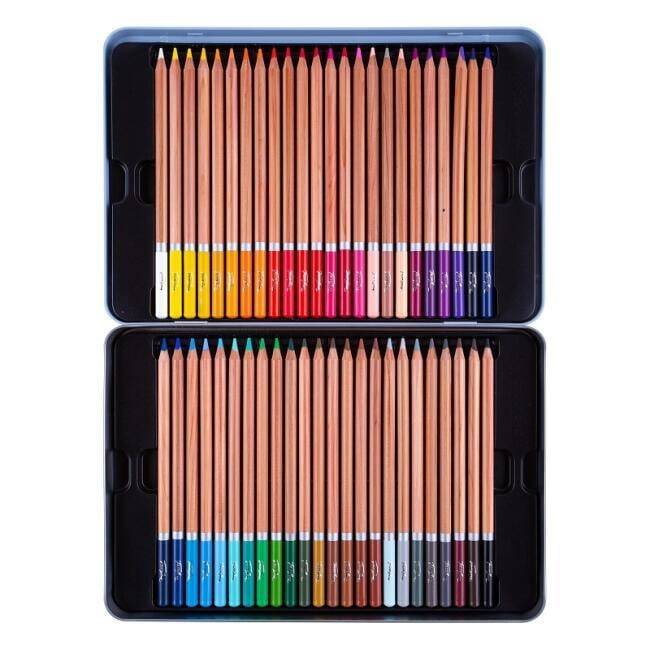 St. Petersburg White Nights Aquarell Watercolor Pencil Set Metal Box of 48
