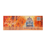 St. Petersburg White Nights Extra-Fine Full Pan Watercolor Set 2.5 ml Shimmering Collection Autumn 8pcs