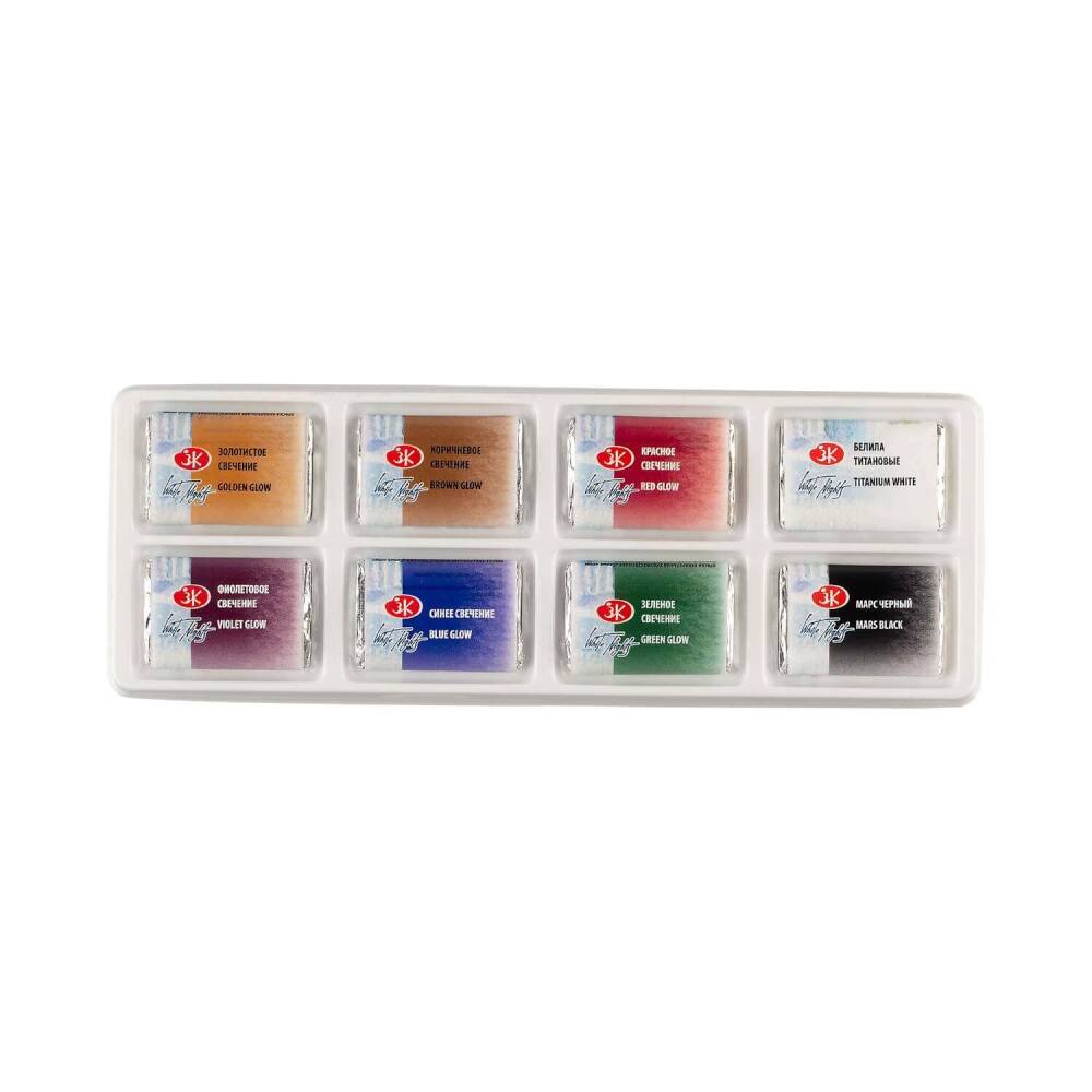 St. Petersburg White Nights Extra-Fine Tam Tablet Sulu Boya Seti 2.5 ml Shimmering Collection Autumn 8li