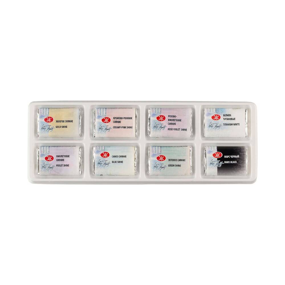 St. Petersburg White Nights Extra-Fine Tam Tablet Sulu Boya Seti 2.5 ml Shimmering Collection Spring 8li
