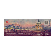 St. Petersburg White Nights Extra-Fine Full Pan Watercolor Set 2.5 ml Shimmering Collection Winter 8 pcs