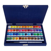 St. Petersburg White Nights Watercolor Set 48 Colors Wooden Box