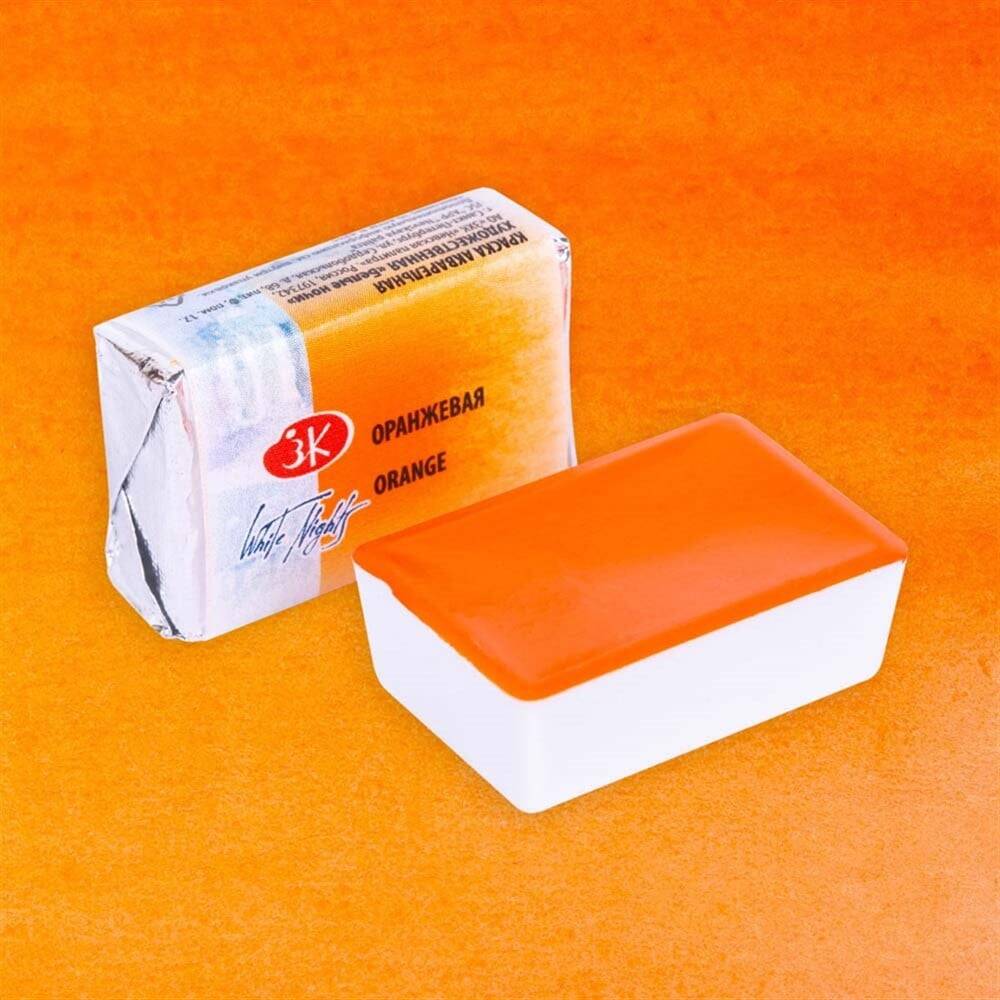 St. Petersburg White Nights Watercolor Tablet 315 orange