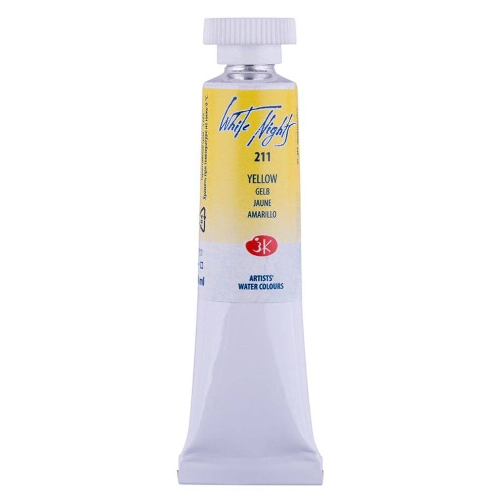 St. Petersburg White Nights Tube Watercolor 10 ml 211 Yellow