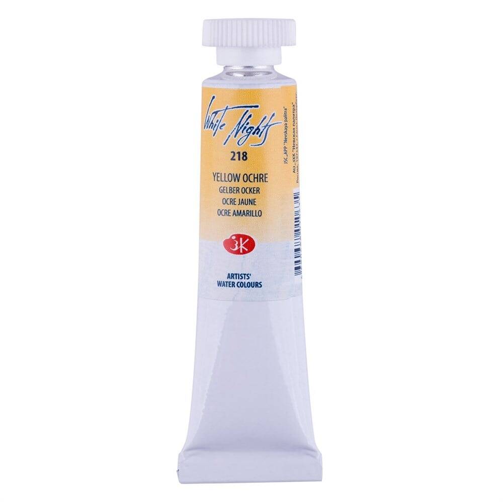 St. Petersburg White Nights Tube Watercolor 10 ml 218 Yellow ochre