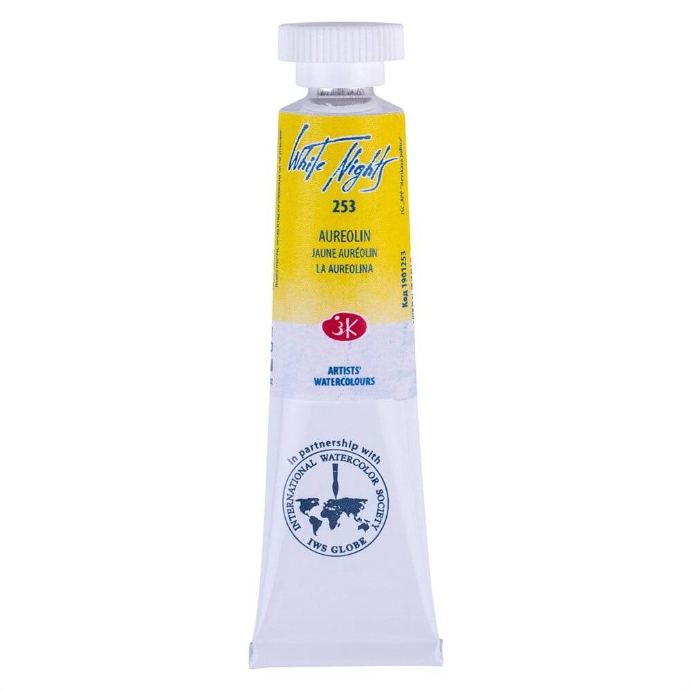 St. Petersburg White Nights Tube Watercolor 10 ml 253 Aureolin