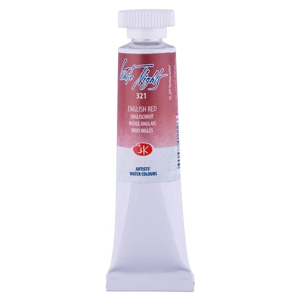 St. Petersburg White Nights Tube Watercolor 10 ml 321 English red