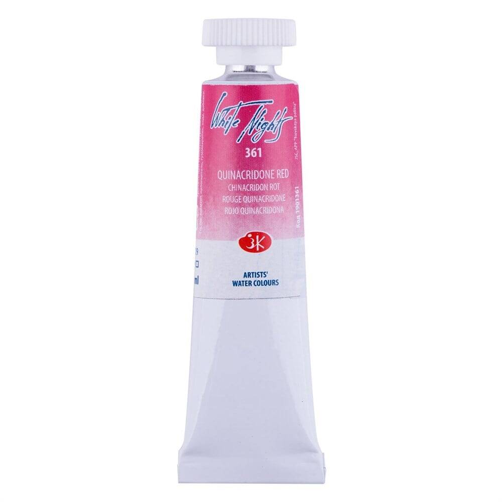 St. Petersburg White Nights Tube Watercolor 10 ml 361 Quinacridone red