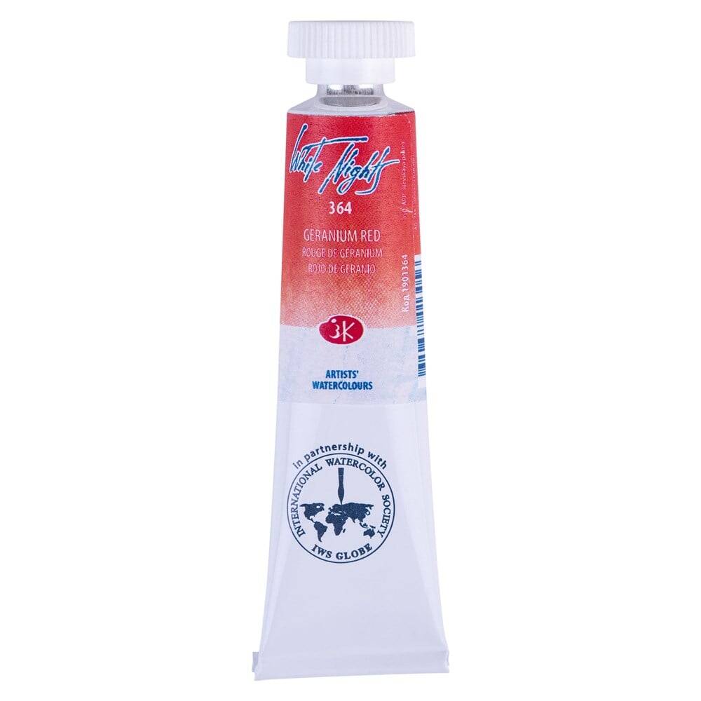 St. Petersburg White Nights Tube Watercolor 10 ml 364 Geranium red