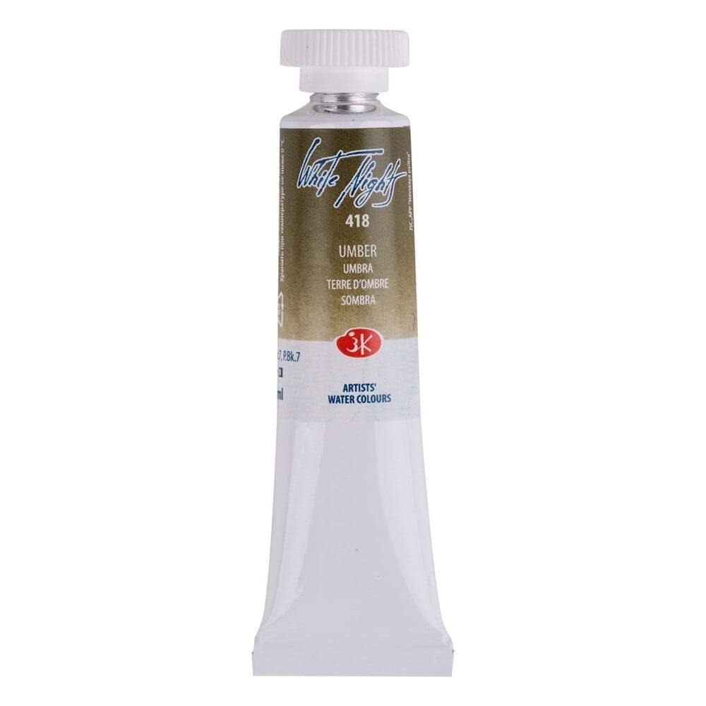 St. Petersburg White Nights Tube Watercolor 10 ml 418 Umber