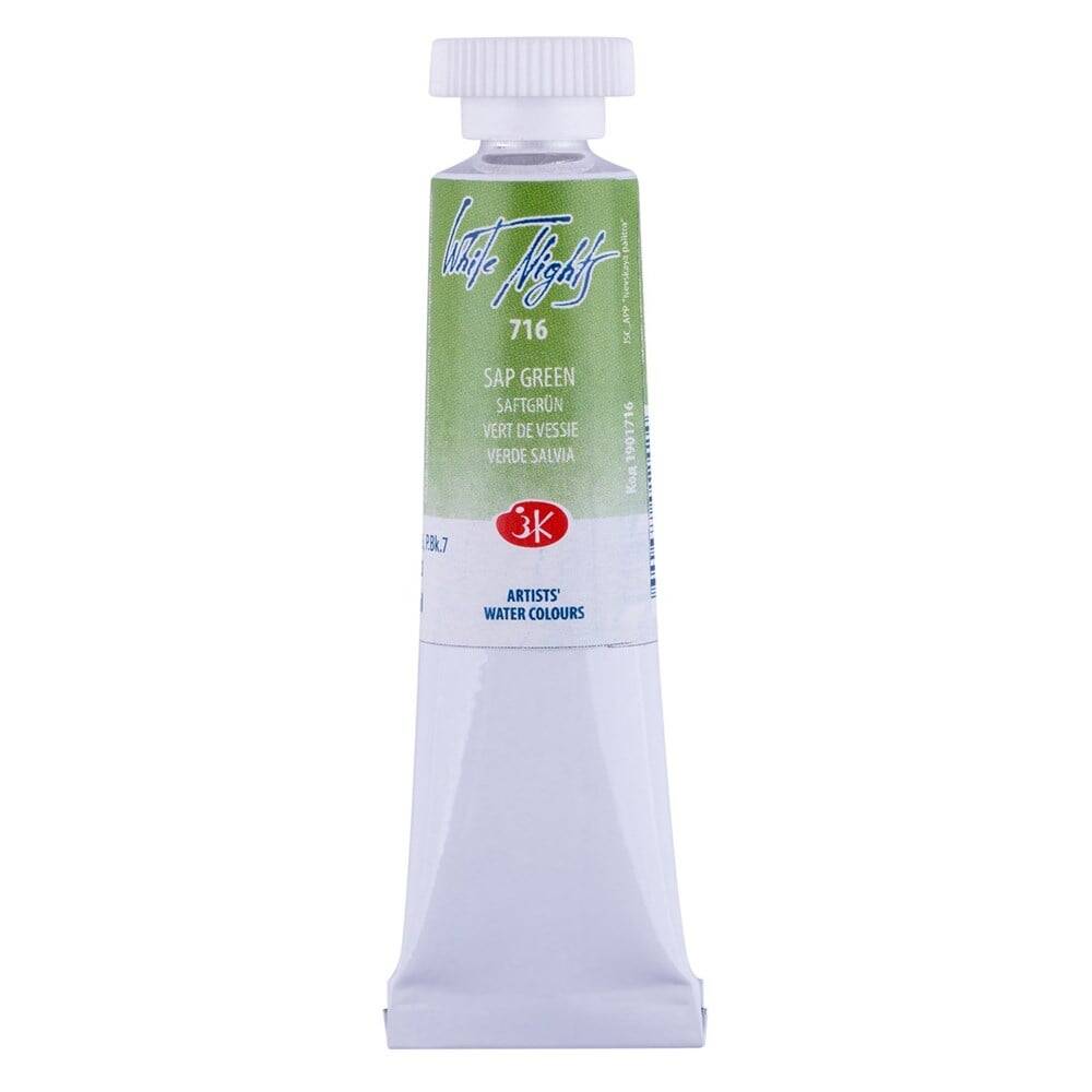 St. Petersburg White Nights Tube Watercolor 10 ml 716 Sap green