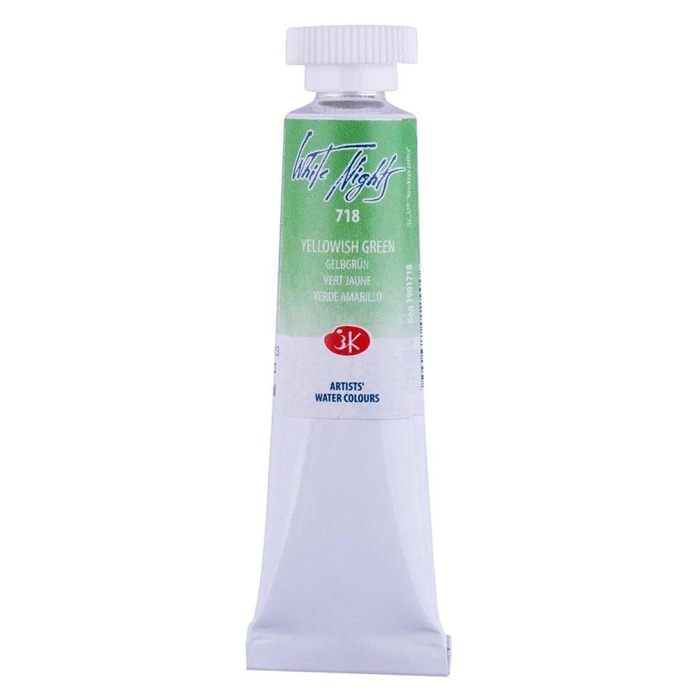 St. Petersburg White Nights Tüp Sulu Boya 10 ml 718 Yellowish green