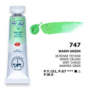 St. Petersburg White Nights Tube Watercolor 10 ml 747 Warm Green