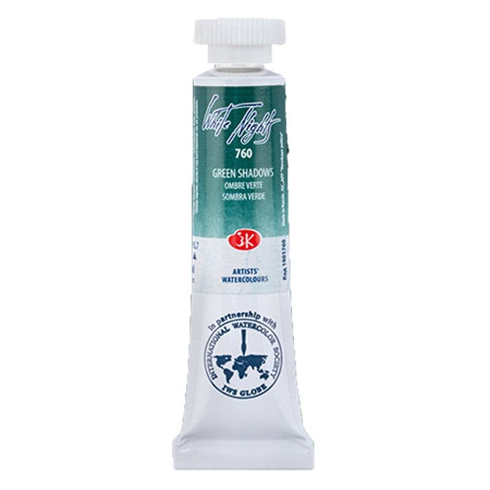 St. Petersburg White Nights Tüp Sulu Boya 10 ml 760 Green Shadows