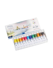 St. Petersburg White Nights Tube Watercolor Set 12 Colors Plastic Box