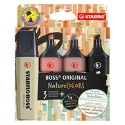 Stabilo Fosforlu Kalem Boss Natura Colors 4'lü Set 70/4-2-3