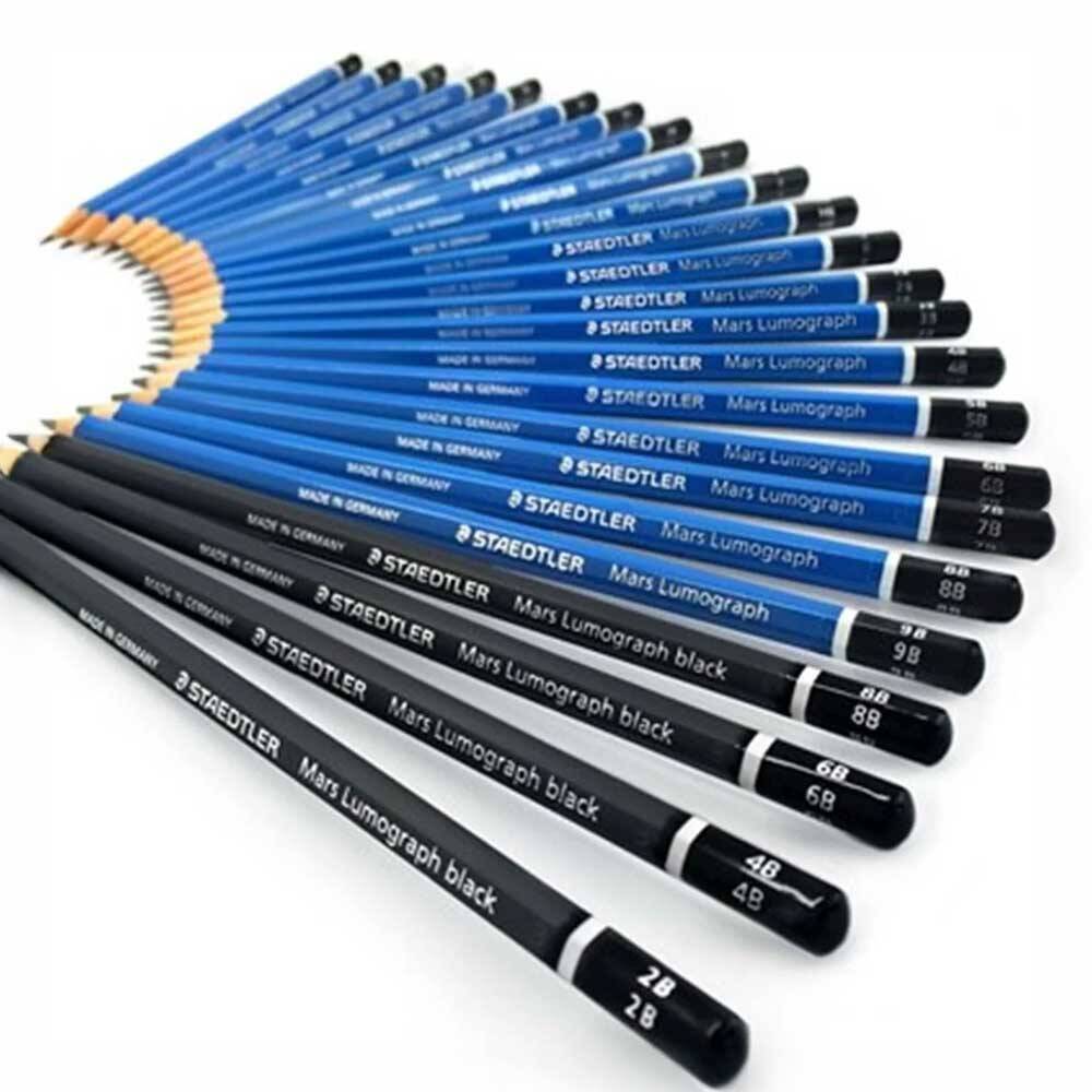 Staedtler 100 G24 Mars Lumograpy Kurşun Kalem 24'Lü