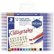 Staedtler Çift Taraflı Kaligrafi Kalem Seti 12'Li