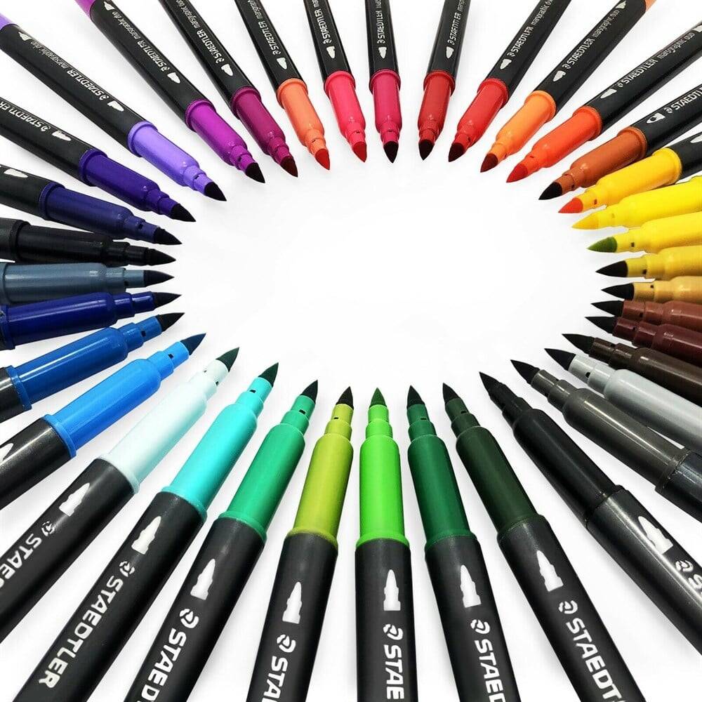 Staedtler Çift Taraflı Keçeli Kalem 3001 TB 36'lı