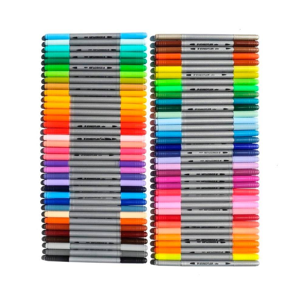Staedtler Çift Taraflı Keçeli Kalem 72'li