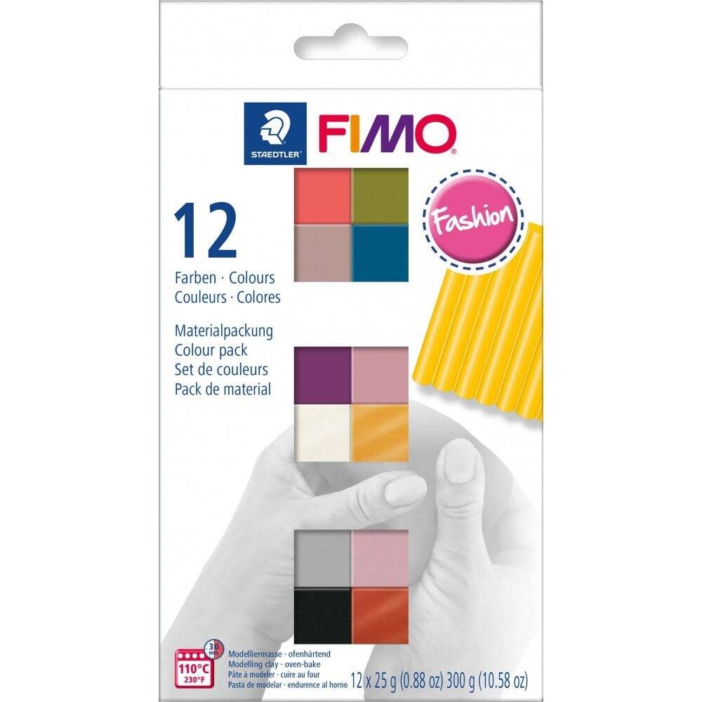 Staedtler Fimo Modelleme Kil Seti 12 Soft Renk Fashion C12-5