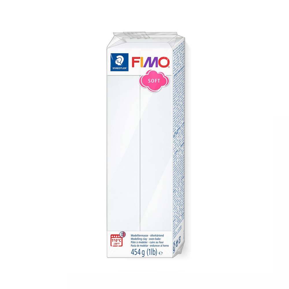 Staedtler Fimo Modeling Clay 454g Soft White 8021-0