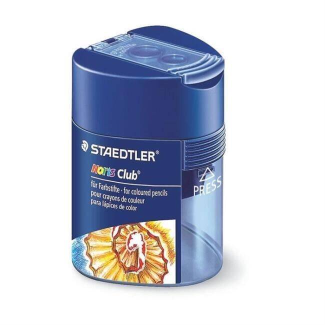Staedtler Double Compartment Sharpener Noris Club Desing 512 128