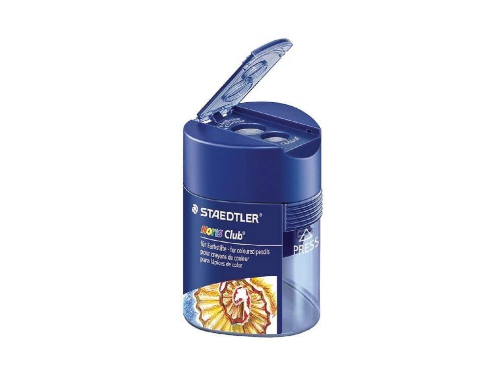 Staedtler Double Compartment Sharpener Noris Club Desing 512 128
