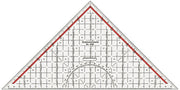 Standardgraph Geoderek Triangle Angle Template 32 cm