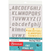 Stencil Acrylic Writing Template 15.4 x 28.2 cm
