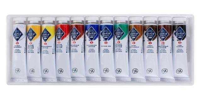 St. Petersburg Master Class Oil Paint Set 12x18 ml