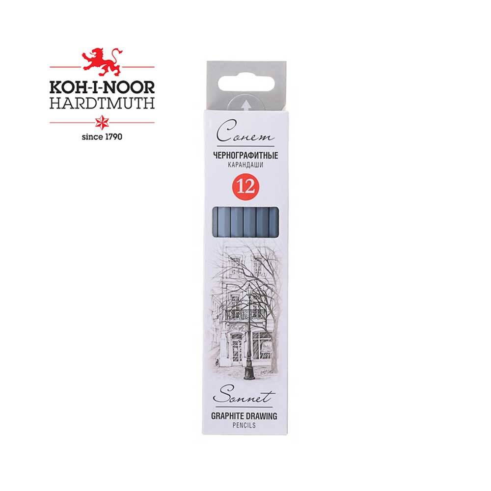 St.Petersburg Sonnet Graduated Pen Set of 12 2H-8B N:12941432