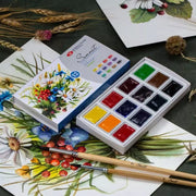 St. Petersburg Sonnet Watercolor Set 12 Colors Botanica